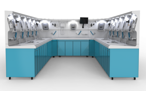 新疆守护生命的通道：三强医械现代内镜清洗工作站的精密防线